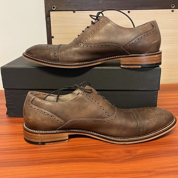 Aston Grey Chester Dress Shoes